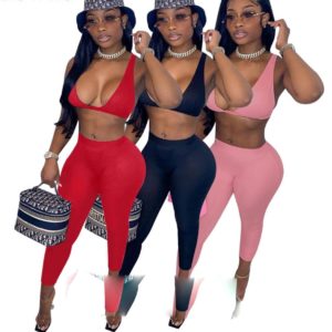 Sexy Sleeveless Beach Wear Set