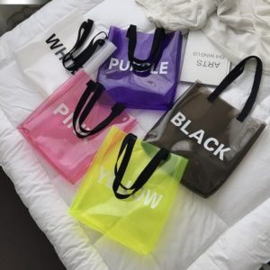 Jelly bag Transparent Handbag (5pcs)