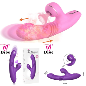 USB rechargeable sucking vibrator sex products for women