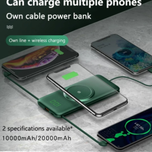 Wireless charger portable external battery