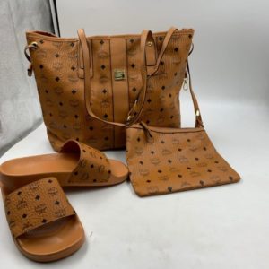Designer Matching set Bag and Slides