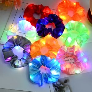 LED luminous scrunchie (20 pcs)
