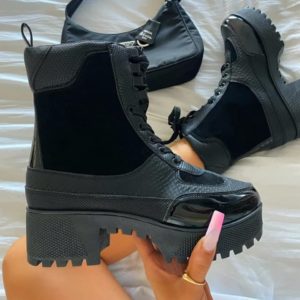 Winter fashion ankle boots