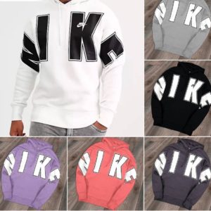 Ni_ke long sleeve hooded top