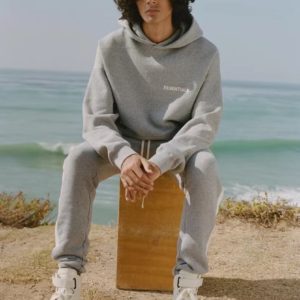 ESSEN_TIALS Long-Sleeved Hooded Tracksuit