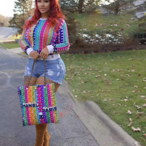 Cha_nel Set（Bag and clothes) Set
