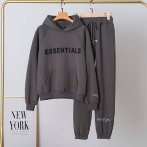 ESSENTIALS Long-sleeved hooded tracksuit
