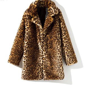 Faux fur coat