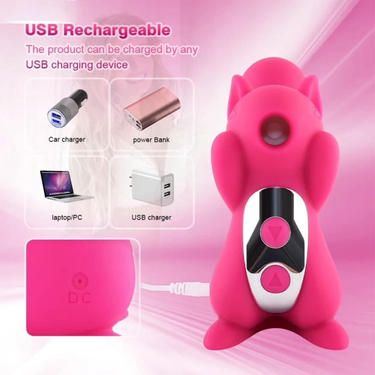 Squirrel shape Licing Clitoris Sex Toys - Image 7