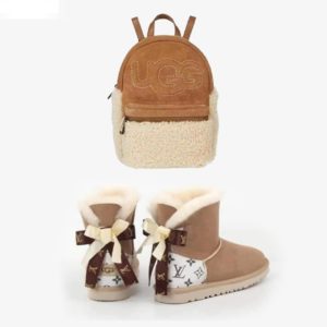 Ugg Backpack and Boots Matching Set